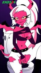 2025 ai_generated big_breasts ends34 female female_masturbation female_only grabbing_own_breast helluva_boss masturbation succubus verosika_mayday_(helluva_boss)