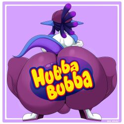 1boy 1femboy alduinafterdark alduingijinka alien ass ass_focus big_ass big_ass_(male) big_butt blue_body blue_hair blue_skin bottom_heavy bottom_heavy_femboy bottom_heavy_male dio_kinkz hubba_bubba huge_ass huge_butt male text_on_clothing wide_hips