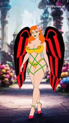 ai_generated dc dcau hawkgirl ibnalxuffasch94 justice_league_unlimited shiera_hall shiera_sanders tagme video