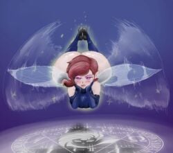 female female_focus female_only fly flying pixie_(megami_tensei) shin_megami_tensei wings