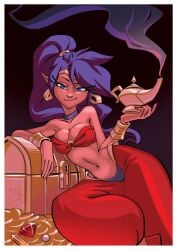 shantae (character) from shantae by phantomthepencil