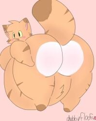 ass breasts cute female furry huge_ass huge_breasts huge_butt huge_thighs mamafloofu2 obese slob
