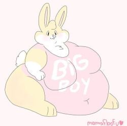 ass breasts cute femboy furry huge_ass huge_breasts huge_butt huge_thighs male mamafloofu2 obese slob