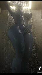 liara t'soni from mass effect by steps3d