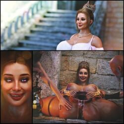 3d 3dcg big_ass big_breasts big_butt big_nipples big_pussy big_thighs gaping gaping_pussy milf nipple_piercing oc