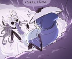 protagonist (hollow knight) from hollow knight by waddehe