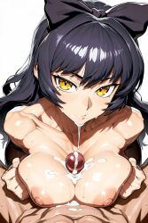 blake belladonna from rwby by fluffyhairenjoyer