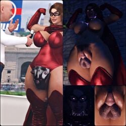 1girls 3d 3dcg ass big big_ass big_breasts big_butt big_pussy big_thighs bigger breasts bust busty character clitoral_hood clitoris female female_focus female_pubic_hair head labia labia_minora milf oc original original_character solo than thighs thighs_bigger_than_head thighs_large