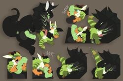 2025 4_fingers 4_toes 69_position accessory anal animal_genitalia animal_penis anthro anthro_on_feral anthro_penetrated anus balls beak big_ears black_body blue_eyes blush blush_lines bodily_fluids bracelet canine_genitalia canine_penis claws closed_eyes countershade_torso countershading decodecker digital_media_(artwork) digitigrade dragon duo ear_piercing ear_ring equine_genitalia equine_penis erection feet fellatio feral feral_penetrating feral_penetrating_anthro finger_claws fingers frill_(anatomy) fur furgonomics genital_fluids genitals gloves_(marking) green_anus green_body green_fur green_markings green_penis green_tongue grey_background half-closed_eyes head_grab hi_res horn hybrid_genitalia hybrid_penis interspecies jewelry knot knotted_equine_penis knotted_penis kobold large_insertion larger_feral larger_male licking licking_lips lying male male/male male_penetrated male_penetrating male_penetrating_male markings medial_ring membrane_(anatomy) membranous_frill multiple_scenes mythological_creature mythological_scalie mythology narrowed_eyes nude on_back on_front on_top oral penetration penile penile_penetration penis penis_lick piercing pink_anus precum red_claws red_horn rimming ring_piercing saliva scalie sequence sex shaking sharp_teeth simple_background size_difference smaller_anthro smaller_male tail tail_accessory tailband teeth toe_claws toes tongue tongue_out tongue_penetration trembling white_body white_countershading wide_eyed yellow_eyes zoophilia
