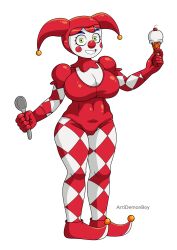 artidemonboy baby_(fnafsl) circus_baby circus_baby_(fnaf) clown_girl five_nights_at_freddy's five_nights_at_freddy's:_sister_location jester sister_location solo