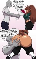 1femboy 2boys ass_slap big_ass big_ass_(male) big_butt dheartdoodles femboy gay male male_only slapping_ass slapping_butt trap