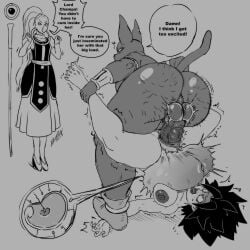 big_ass big_balls big_belly big_breasts big_butt big_nipples big_penis caulifla champa cum cum_in_pussy cum_inside dragon_ball dragon_ball_super dragon_ball_z fat_ass fat_male furry imminent_sex impregnating_rape impregnation impregnation_risk interspecies ovum pregnant saiyan sperm sperm_cell sperm_meets_ovum tongue tongue_out ugly_bastard ugly_man vados vlaimk
