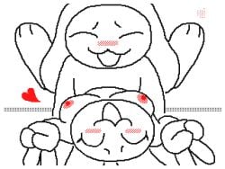 4:3 ambiguous_penetration animated anthro being_watched big_ears big_nipples bipan blush blush_lines bouncing_breasts breasts brother_(lore) brother_and_sister_(lore) casual_sex cat_smile closed_eyes cuckold cuckquean digital_media_(artwork) double_v_sign duo erect_nipples female flipnote_studio_(artwork) flipnote_studio_3d_(artwork) from_front_position gale_(bipan) gesture hand_gesture heart_symbol incest_(lore) jeanne_(bipan) lagomorph legs_up looking_at_another looking_at_viewer lying male male/female mammal missionary_position nipples nude on_back open_mouth organs paws penetration rabbit_ears sex short_playtime sibling_(lore) sister_(lore) smile spread_legs spreading stomach v_sign