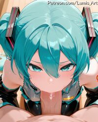 hatsune miku from patreon by lumis art