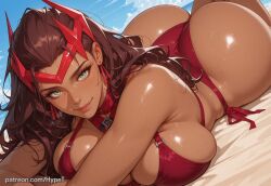 scarlet witch from marvel by hypet