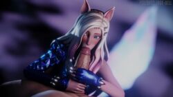 1boy 1boy1girl 1girls 3d ahri alternate_costume alternate_version_available animated athletic_female blowjob cum cum_in_mouth cumshot faceless_male fellatio female handjob huge_cock huge_penis human human_penetrating k/da_ahri k/da_series large_penis league_of_legends light-skinned_female light_skin long_nails male muscular_male no_sound oral oral_sex pale-skinned_female penis playing_penis_like_flute playing_skinflute polished-jade-bell tagme thick_penis two-handed_handjob video white_hair