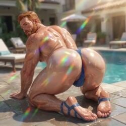 ai-generated ai_generated ai_video bara ginger_male grok_imagine tagme video