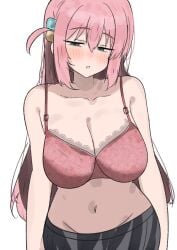/// 1girls 2d 2d_(artwork) 2d_artwork :o ahoge anime anime_character asian asian_female asian_girl background bare_arms bare_belly bare_chest bare_hands bare_midriff bare_navel bare_shoulders bare_skin belly belly_button big_boobs big_breasts black_skirt blank_background blue-eyed_female blue_eyes blush_face blush_lines blushing blushing_at_viewer blushing_female blushing_lines bocchi_the_rock! bra breasts busty busty_female busty_girl busty_teen busty_teenager cleavage cloverworks collarbone curvaceous curvaceous_body curvaceous_female curvaceous_figure curvaceous_hips curvaceous_teenager curvy curvy_body curvy_female curvy_figure curvy_hips curvy_teen digital digital_art digital_drawing digital_drawing_(artwork) digital_media digital_media_(artwork) drawing exposed_arms exposed_belly exposed_chest exposed_midriff exposed_navel exposed_shoulders exposed_skin eyebrows_visible_through_hair fanart female female_focus female_only female_protagonist flushed flushed_cheeks flushed_face from_front front_view gotou_hitori guitarist hair_between_eyes hair_ornament head_tilt high_school_student hourglass_figure inguinal_crease inguinal_ligament japanese japanese_female japanese_girl lace-trimmed_bra lace-trimmed_underwear lace_bra lace_underwear laced_bra laced_underwear large_boobs large_breasts lean_figure long_hair looking_at_viewer midriff monotone_background narrow_waist navel one_color_background open_mouth parted_lips pink-haired_female pink_bra pink_hair pink_underwear plain_background portrait school_girl shoulders sidelocks skirt slender_body slender_waist slim_female slim_waist solid_color_background solo standing sunya_(honorin-yuunibo) teen_girl teenage_female teenage_girl teenage_tits teenager tilted_head top_view underwear upper_body white_background wide_hips young_female young_woman