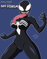 female genderswap jose_yvgpi8 josetolleres2 marvel marvel_comics she-venom tagme venom venom_(marvel)