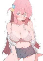 /// 1girls 2d 2d_(artwork) 2d_artwork anime anime_character ashamed asian asian_female asian_girl background bare_belly bare_calves bare_chest bare_hands bare_legs bare_midriff bare_navel bare_shoulders bare_skin bare_soles bare_thighs bare_toes barefoot belly belly_button big_boobs big_breasts black_skirt blank_background blue-eyed_female blue_eyes blush_face blush_lines blushing blushing_at_viewer blushing_female blushing_lines bocchi_the_rock! bra breasts busty busty_female busty_girl busty_teen busty_teenager calves cleavage cloverworks collarbone digital digital_art digital_drawing digital_drawing_(artwork) digital_media digital_media_(artwork) drawing elbows embarrassed embarrassed_expression embarrassed_female exposed exposed_belly exposed_chest exposed_legs exposed_midriff exposed_navel exposed_shoulders exposed_skin exposed_thighs exposed_toes fanart feet female female_focus female_only female_protagonist fingers flushed flushed_cheeks flushed_face flustered flustered_female full_body gotou_hitori groin guitarist hair_between_eyes hair_ornament half_naked half_nude hand_on_chest hand_on_own_chest head_tilt high_school_student japanese japanese_female japanese_girl lace-trimmed_bra lace-trimmed_underwear lace_bra lace_underwear laced_bra laced_underwear large_boobs large_breasts lean_figure legs long_hair looking_at_viewer midriff monotone_background naked naked_female naked_shirt naked_woman narrow_waist navel no_shoes nude nude_female nudity one_color_background open_clothes open_clothing open_shirt open_topwear partially_undressed pink-haired_female pink_bra pink_hair pink_underwear plain_background portrait school_girl semi_nude shirt shoulders sidelocks sitting skirt slender_body slender_waist slim_female slim_waist solid_color_background solo sunya_(honorin-yuunibo) teen_girl teenage_female teenage_girl teenage_tits teenager thighs tilted_head touching_chest unbuttoned unbuttoned_shirt underwear white_background white_shirt white_topwear young_female young_woman