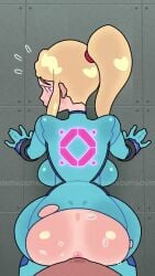 1boy 1girls 2d 2d_animation animated anus ass asshole blonde-haired_female blonde_female blonde_hair blush bouncing_breasts bubble_ass bubble_butt cock cute dark-skinned_male dark_skin doggy_style female female_focus female_penetrated firm_ass from_behind from_behind_position heart-shaped_pupils hips hips_wider_than_shoulders interracial interracial_sex large_breasts large_cock large_penis latex latex_bodysuit long_hair looking_at_viewer looking_back looking_back_at_viewer looking_pleasured loop male male_on_female metroid nintendo penetration penis ponytail pounded pounded_from_behind pounding pounding_ass pounding_butt pounding_pussy ripped_bodysuit samus_aran sex short_loop shorter_than_10_seconds skintight skintight_bodysuit sweat sweatdrop sweating sweaty tagme tied_hair vagina vaginal_penetration vaginal_sex video wide_hips zero_suit_samus