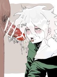 danganronpa danganronpa_2:_goodbye_despair gay male male/male male_focus male_only nagito_komaeda yaoi