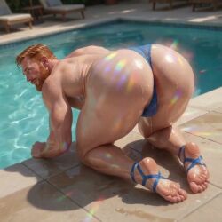 ai_generated ai_video bara ginger_male grok_imagine tagme video