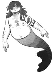 mermaid_tail merman shirtless shirtless_male steg_(the_rock_cocks) the_rock_cocks
