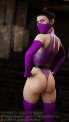 mileena from mortal kombat by dissidenthellion