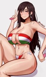 tifa lockhart from final fantasy by w4kih