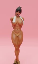 fareeha amari from blizzard entertainment by tanuking3d