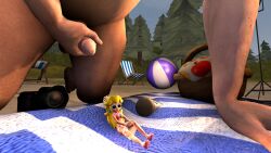 beating_off bikini fat_bastard fat_man giant giant_male giant_penis infamousmask jacking_off jerking_off macro macro_male mario_(series) micro micro_female micro_on_macro minigirl nintendo old_man older_male penis princess_peach shrunken_woman super_mario_odyssey