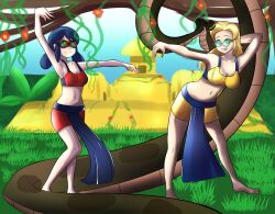 dancer hypnosis kaa ladybug_(character) loincloth marinette_cheng marinette_dupain-cheng miraculous_ladybug original_character tagme the_jungle_book