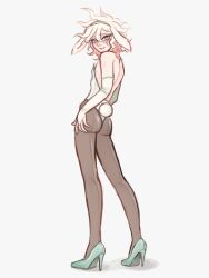 nagito komaeda from danganronpa by nikoloft