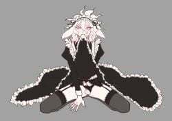 nagito komaeda from danganronpa by nikoloft