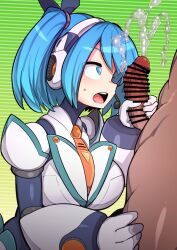 rico (mega man) from mega man by artist request