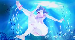 1girls 2022 3d alternate_version_available ass barefoot blue_background bubble bubbles completely_nude completely_nude_female danganronpa danganronpa_2:_goodbye_despair danganronpa_s:_ultimate_summer_camp eyebrows eyebrows_visible_through_hair eyelashes feet female female_focus female_only fish full_body hair hairclip koikatsu naked naked_female nanami_chiaki nipples nude nude_female pink_eyes pink_hair pink_nipples sole_female solo solo_female solo_focus straight_hair sunny super_danganronpa_2 thick_ass thick_thighs thighs underwater wafles_coffe water