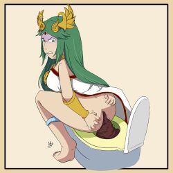 palutena from kid icarus by adictreader