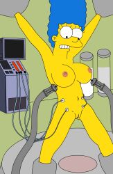 bardock510 breast_expansion female female_only marge_simpson milf mother orgasm_factory solo the_simpsons