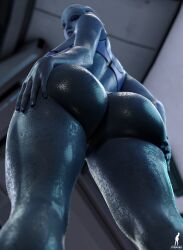 liara t'soni from bioware by steps3d