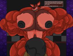 abs biceps bodybuilder five_nights_at_freddy's foxy_(fnaf) furry gay hyper hyper_balls hyper_genitalia hyper_muscles hyper_penis hyper_testicles kindaporn male male_focus male_only muscle muscles muscular muscular_arms muscular_ass muscular_back muscular_legs muscular_male muscular_thighs nipples pecs solo solo_male veins veiny_penis