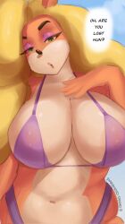 tawna bandicoot from crash (series) by paranoiddroid