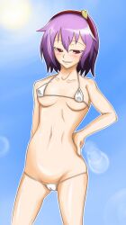 micro_bikini pandain satori_komeiji small_breasts tagme touhou