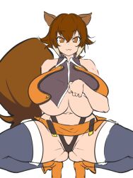 makoto nanaya from arc system works by dd (artist)
