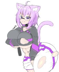 1girls abs ass ass_expansion big_ass big_breasts big_butt breast_expansion breasts butt butt_expansion catgirl female female_only growth hips hololive hololive_gamers hololive_japan huge_ass huge_breasts huge_butt humanoid kazuya_zoey large_ass large_breasts large_butt nekomata_okayu okayu_ch. purple_hair ripped_clothing solo solo_female thick thick_ass thick_thighs thigh_expansion thighs top_heavy virtual_youtuber wardrobe_malfunction wide_hips