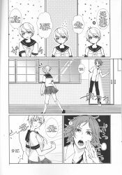 comic english_text hanamura_yousuke narukami_yu persona persona_4 rule_63