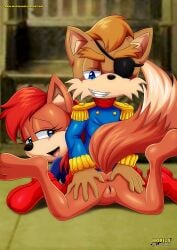 amadeus_prower archie_comics bbmbbf canine canine_humanoid female fox fox_humanoid furry male milf mobius_unleashed palcomix rosemary_prower sega sonic_(series)