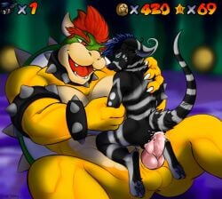 2boys 420 420_(number) 69 2020 2males 69_(number) anal anal_sex anthro bara bigger_dom bigger_dom_smaller_sub bigger_male bigger_penetrating_smaller bowser celshin color colored crux cum cum_in_ass cum_inside duo furaffinity furry furry_male furry_only gay gay_sex koopa male male/male male_only male_penetrating_male mario_(series) nintendo numbers oc scalie sex size_difference size_play super_mario_64 video_games wolfi-hitory yaoi