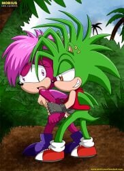 manic the hedgehog from sega by bbmbbf