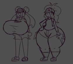 hilda (pokemon) from nintendo by skullgeist
